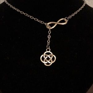 Choker style Celtic knot necklace